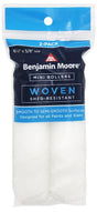 Benjamin Moore U66303-018 Mini Roller Cover, 3/8 in Thick Nap, 6-1/2 in L, Woven Cover, White