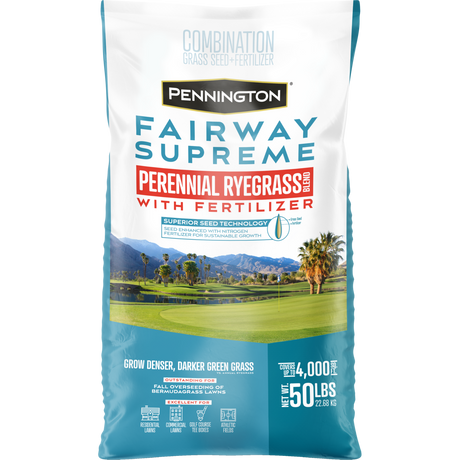 Pennington Fairway Supreme Series 100534853 Grass Seed, 50 lb Bag