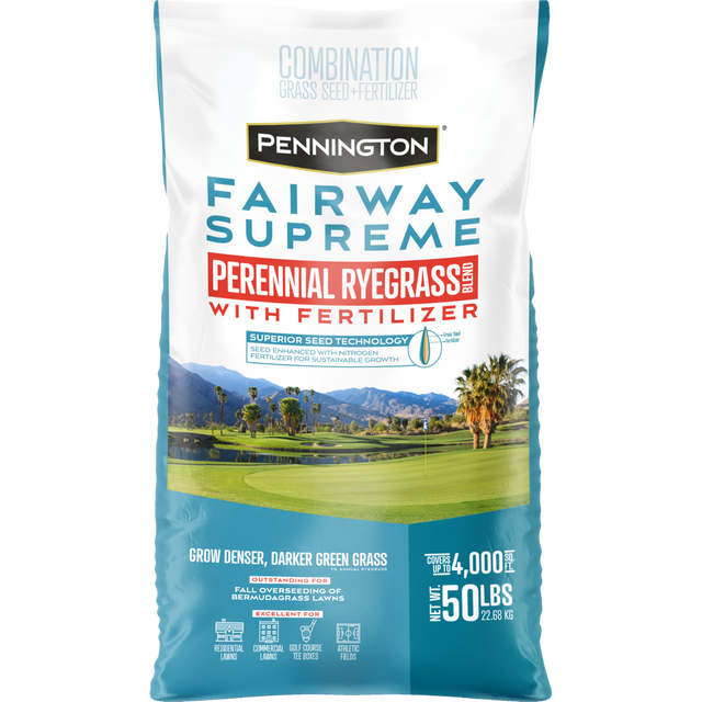 Pennington Fairway Supreme Series 100534853 Grass Seed, 50 lb Bag