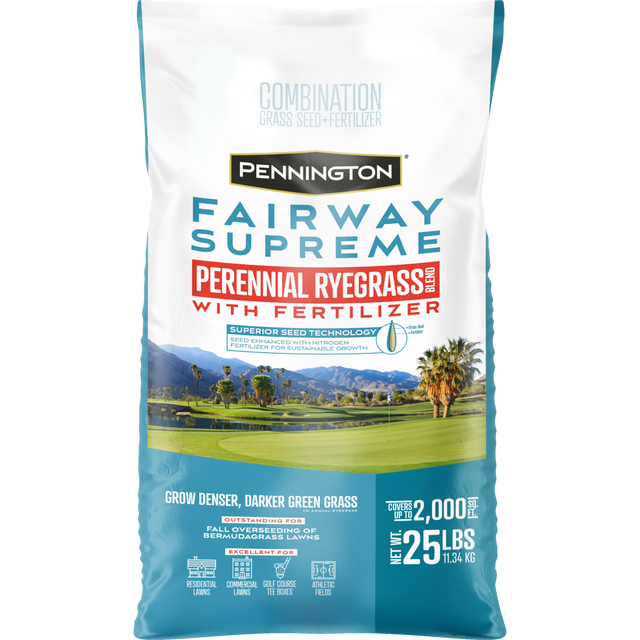 Pennington Fairway Supreme Series 100534854 Grass Seed, 25 lb Bag