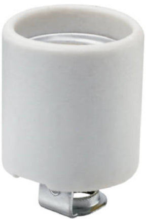 Legrand 31528CC10 Lamp Holder, 1-Circuit, Keyless, 1.38 in Dia x 2 in H Dimensions, 250 V, 660 W, White