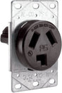 Legrand 3860CC6 Straight Blade Power Outlet Receptacle, Flush Mounting, 3-Pole, 125/250 V, 30 A