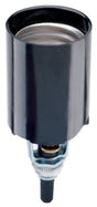 Legrand 4155CC10 Lamp Holder, Candle Socket, 2-3/4 in Dia x 4-3/8 in H Dimensions, 250 V, 660 W, Black
