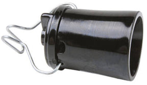 Legrand 43308CC10 Lamp Holder, 1.44 in L x 2 in H Dimensions, 250 V, 660 W, Phenolic Housing Material, Black