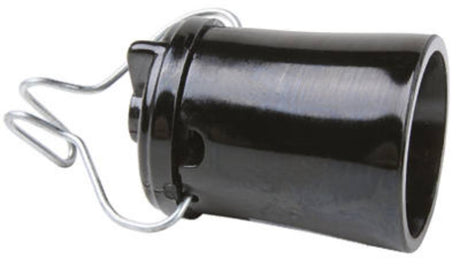Legrand 43308CC10 Lamp Holder, 1.44 in L x 2 in H Dimensions, 250 V, 660 W, Phenolic Housing Material, Black