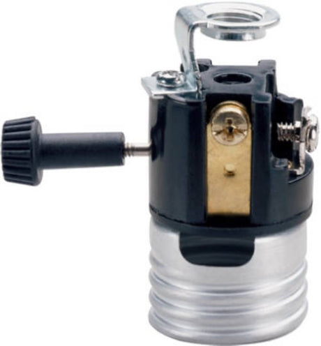 Legrand 7090MH Lamp Holder, 2-1/2 in H Dimensions, 250 V, 250 W, Metal Housing Material