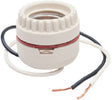 Legrand 8101CC10 Lamp Holder, 1-3/4 in Dia Dimensions, 250 V, 660 W, Porcelain Housing Material, White