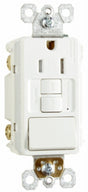 Legrand radiant Series 1597SWTTRWCCD4 GFCI Outlet, 125 V, 15 A, NEMA: NEMA 5-15R, Back and Side Wiring, White