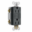 Legrand radiant Series 1597TRGCC4 Duplex Self-Test GFCI Receptacle, 125 V, 15 A, NEMA: NEMA 5-15R, Graphite