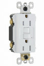 Legrand radiant Series 1597TRWRWCCD4 GFCI Duplex Receptacle, Nylon, White, 2-Pole, 15 A, 125 VAC, 3-Wire