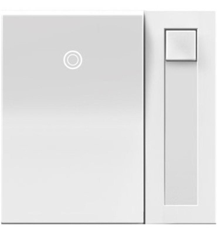 Legrand adorne ADPD453LW2 Dimmer Switch, 120 VAC, 450 W, CFL, LED Lamp, White
