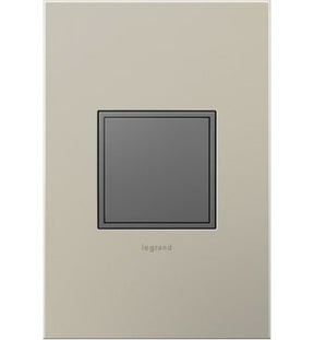 Legrand adorne ARPTR151GM2 Pop-Out Outlet, 15 A, 1 -Gang, NEMA: NEMA 5-15R, Magnesium