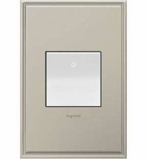 Legrand adorne Series ASPD1532W4 Paddle Switch, 15 A, 120 V, 3-Way, Back Wire Terminal, Polycarbonate Housing Material