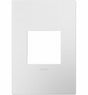 Legrand adorne Series AWP1G2WH6 Wallplate, 5.13 in L, 3.45 in W, 1-Gang, Plastic, White