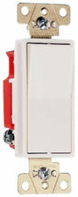 Legrand 2623LACC6 Decorator Switch, 20 A, 120/277 VAC, Back Wire, Side Wire Terminal, Light Almond