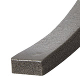 Frost King R512H Weatherseal Tape, 1/2 in W, 10 ft L, 5/16 in Thick, Rubber Foam, Black