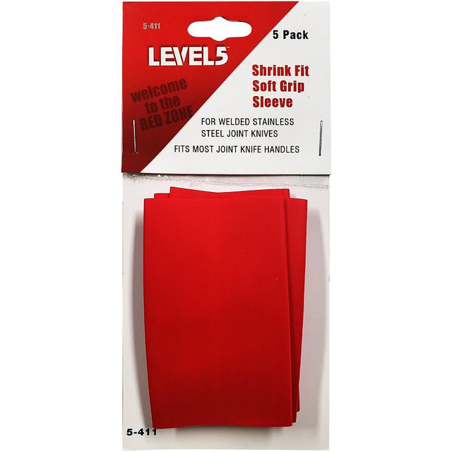 Level5 5-411 Heat-Shrink Handle Grip, For: Level5 Welded Joint Knives, Pack of 24