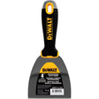 DEWALT DXTT-2-140 Putty Knife, 4 in W Blade, Stainless Steel Blade, Precision Ground Blade, Ergonomic, Soft Grip Handle, Pack of 4