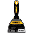 DEWALT DXTT-2-141 Putty Knife, 5 in W Blade, Stainless Steel Blade, Precision Ground Blade, Ergonomic, Soft Grip Handle, Pack of 4