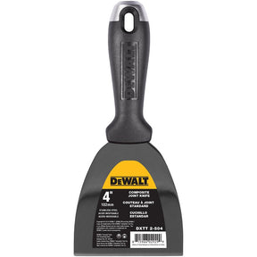 DEWALT DXTT-2-504 Joint Knife, 4 in W Blade, Stainless Steel Blade, Precision Ground Blade, Composite Handle, Pack of 4
