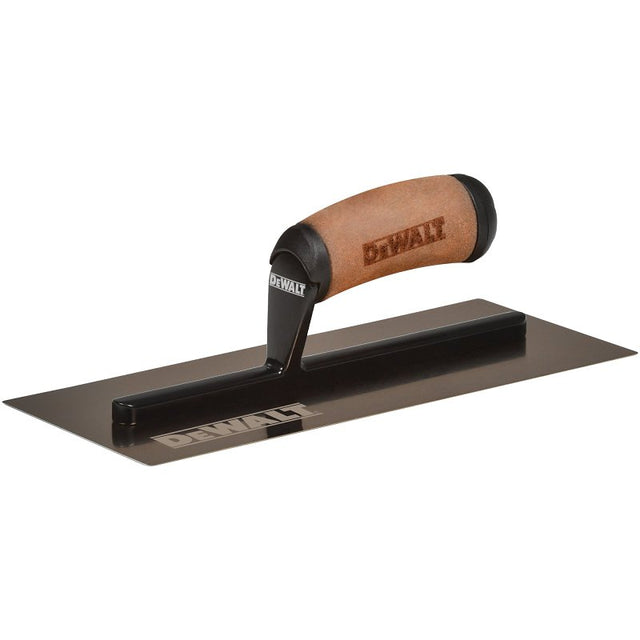 DEWALT DXTT-2-960 Finishing Trowel, 4-3/4 in W Blade, 11-1/2 in L Blade, Stainless Steel Blade, Ergonomic Handle