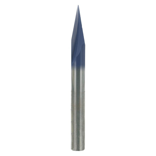 Freud 70-110 Carving Router Bit, 1/4 in Dia Cutter, 5/8 in L Cutting, 2-1/2 in OAL, 1/4 in Dia Shank, Carbide