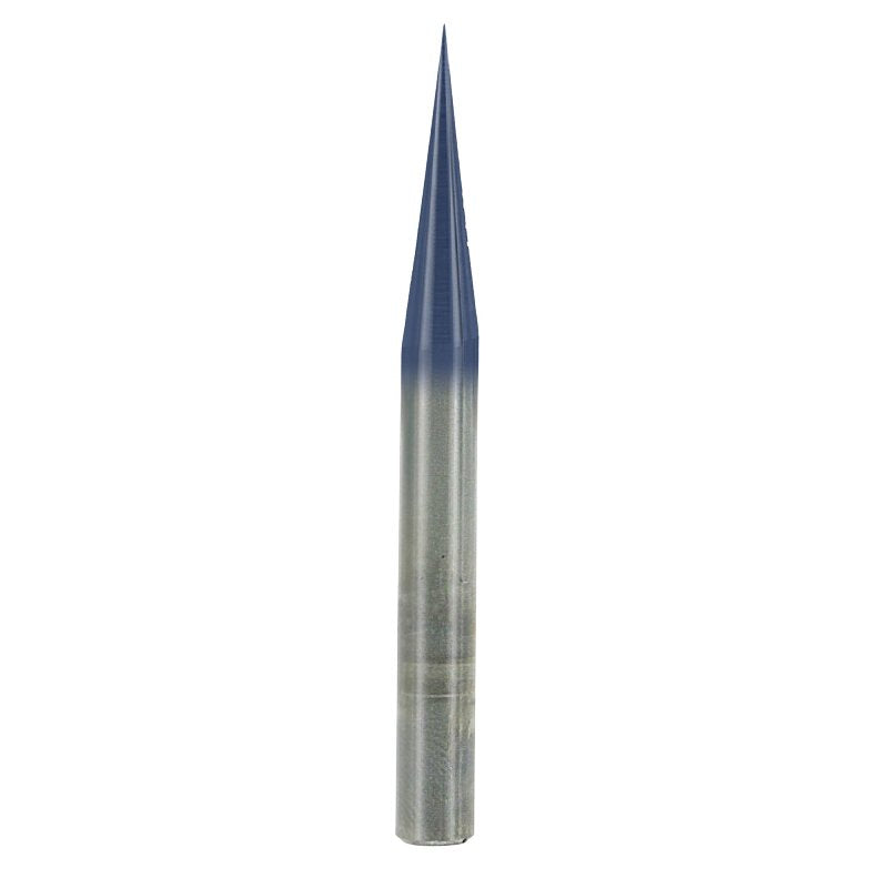 Freud 70-112 Engraving V-Groove Bit, 1/4 in Dia Cutter, 45/64 in L Cutting, 2-1/2 in OAL, 1/4 in Dia Shank, 1-Cutter