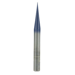Freud 70-112 Engraving V-Groove Bit, 1/4 in Dia Cutter, 45/64 in L Cutting, 2-1/2 in OAL, 1/4 in Dia Shank, 1-Cutter