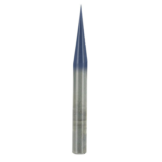 Freud 70-112 Engraving V-Groove Bit, 1/4 in Dia Cutter, 45/64 in L Cutting, 2-1/2 in OAL, 1/4 in Dia Shank, 1-Cutter