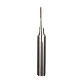 Freud 71-040 O-Flute Straight Bit, 1/8 in Dia Cutter, 1/2 in L Cutting, 2 in OAL, 1/4 in Dia Shank, 1-Cutter, Carbide