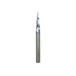 Freud 72-300 Router Bit, 1/32 in Dia Cutter, 1 in L Cutting, 3 in OAL, 1/4 in Dia Shank, 3-Cutter, Carbide
