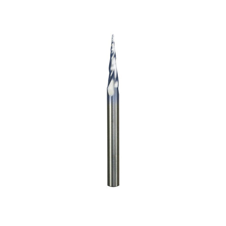 Freud 72-300 Router Bit, 1/32 in Dia Cutter, 1 in L Cutting, 3 in OAL, 1/4 in Dia Shank, 3-Cutter, Carbide