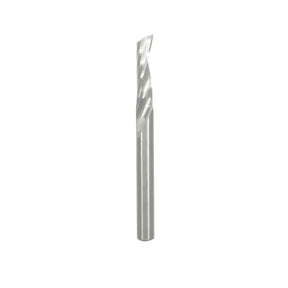 Freud 75-025 O-Flute Up Spiral Bit, 1/4 in Dia Cutter, 7/8 in L Cutting, 2-1/2 in OAL, 1/4 in Dia Shank, 1-Cutter