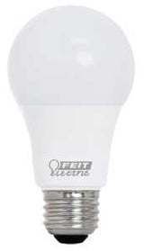 Feit Electric OM40DM/930CA/4 LED Bulb, General-Purpose, A19 Lamp, 40 W Equivalent, E26 Medium Lamp Base, Dimmable