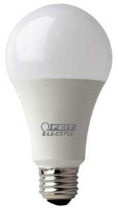 Feit Electric OM60/950CA10K/10 LED Lamp, General Purpose, 800 Lumens, 10.6 W, A19 Lamp, 60 W Equivalent, E26 Lamp Base