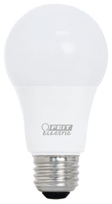 Feit Electric OM75DM/950CA/2 LED Lamp, 1100 Lumens, 12.2 W, A19 Lamp, 75 W Equivalent, E26 Lamp Base