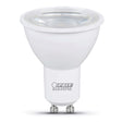 Feit Electric MR16GU105005K10KLED6 LED Bulb, Track/Recessed, 500 Lumens, 7 W, MR16 Lamp, 50 W Equivalent, GU10 Lamp Base