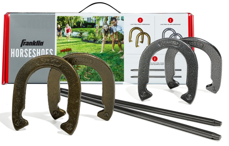 Franklin Sports 50020 Horseshoes Set, Cast Iron