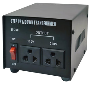 Goldsource ST-750W Step Up/Down Transformer, 750 VA , 110/220 VAC Secondary, Pack of 4