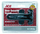 Ace 4.13 in. L Oil Rubbed Bronze Steel Chain Door Guard
