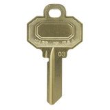 HILLMAN Baldwin House/Office Universal Key Blank Single, Pack of 10