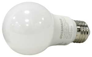 Sylvania 79284 LED Bulb, General Purpose, 800 Lumens, 8.5 W, A19 Lamp, 60 W Equivalent, E26 Lamp Base, Frosted, Daylight