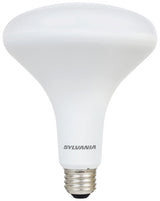 Sylvania 79624 LED Bulb, Flood/Spotlight, 1050 Lumens, 13 W, BR40 Lamp, 85 W Equivalent, E26 Lamp Base, Dimmable
