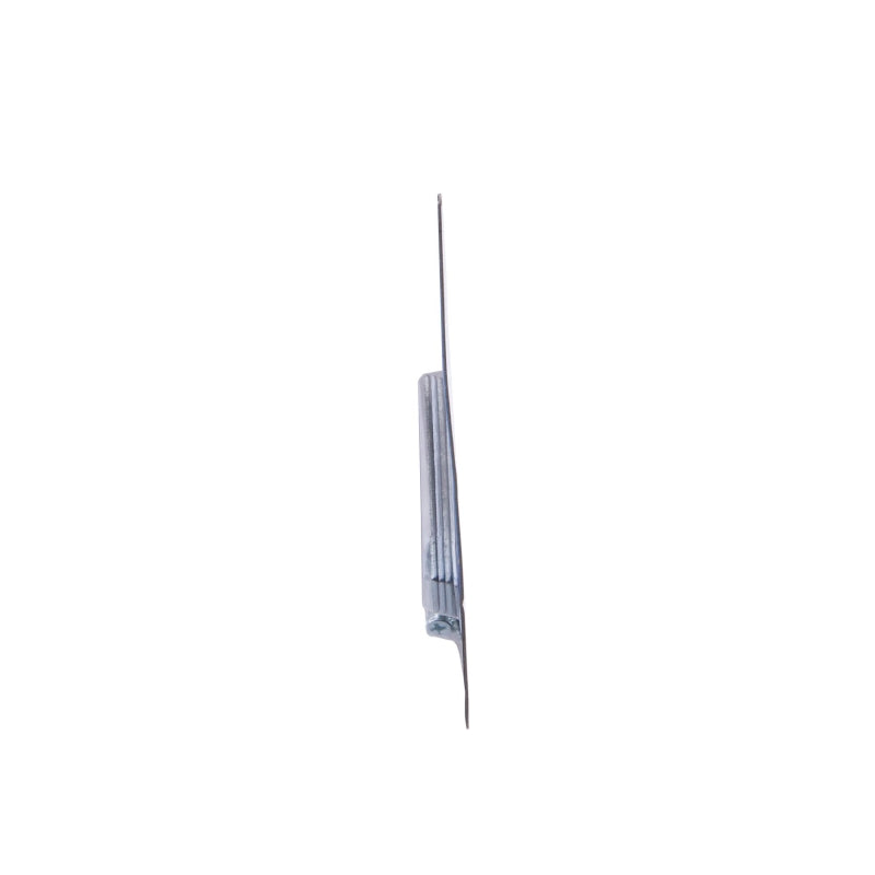ProSource FC-Z025-C4PS Corner Brace, 2-1/2 in L, 2-1/2 in W, 1/2 in H, Steel, Zinc-Plated, 1.6 mm Thick Material
