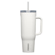 Corkcicle 2240GOM Tumbler, 40 oz, Sip Plus Straw Lid, Steel, Oat Milk, Insulated