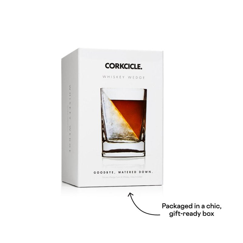 Corkcicle 7001 Whiskey Wedge, 9 oz, Plastic