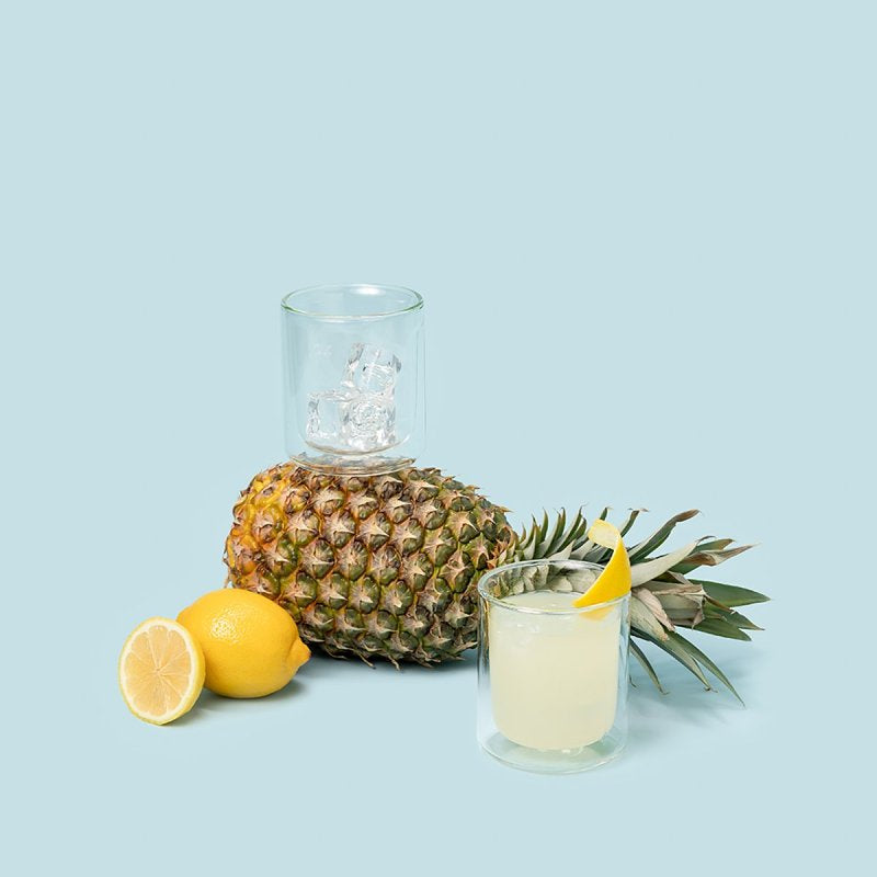 Corkcicle 7309C Rocks Glass Set, 12 oz, Clear