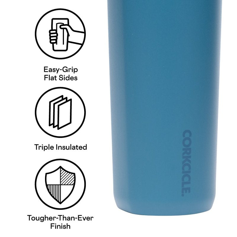 Corkcicle Sierra Series 2817MNS Commuter Cup Travel Coffee Mug, 17 oz, Ceramic, North Shore
