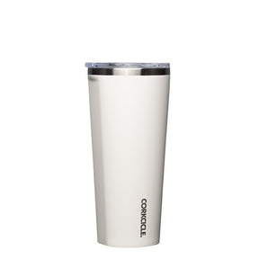 Corkcicle 2124GOM Classic Tumbler, 24 oz, Shatterproof, Sliding Lid, Stainless Steel, Oat Milk, Insulated