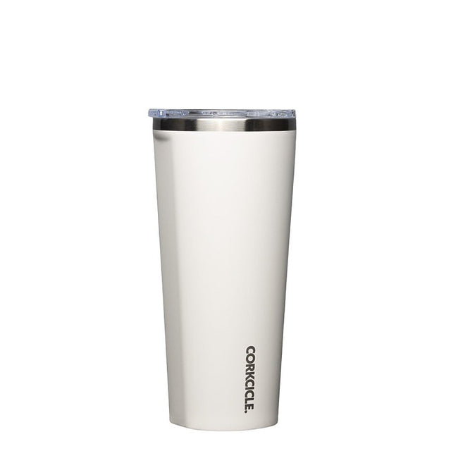 Corkcicle 2124GOM Classic Tumbler, 24 oz, Shatterproof, Sliding Lid, Stainless Steel, Oat Milk, Insulated